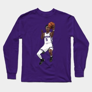 Deaaron Fox Sacramento Kings Long Sleeve T-Shirt